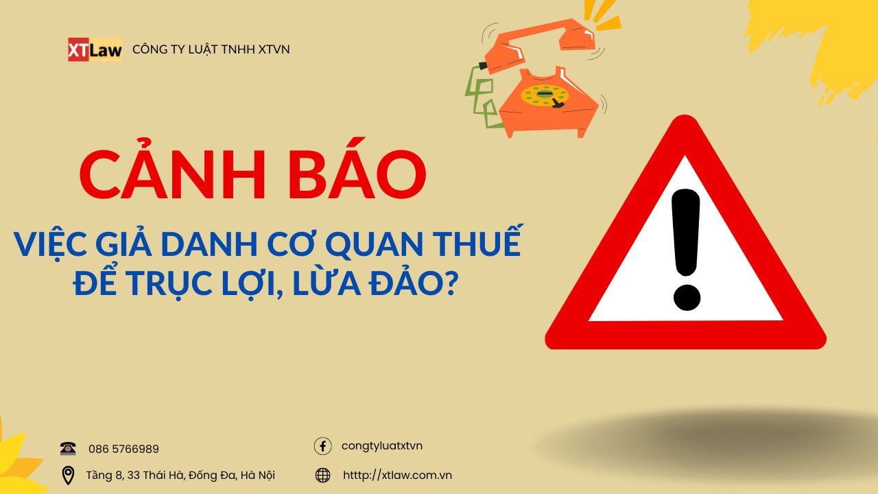 Cảnh báo việc giả danh cơ quan thuế để trục lợi, lừa đảo?