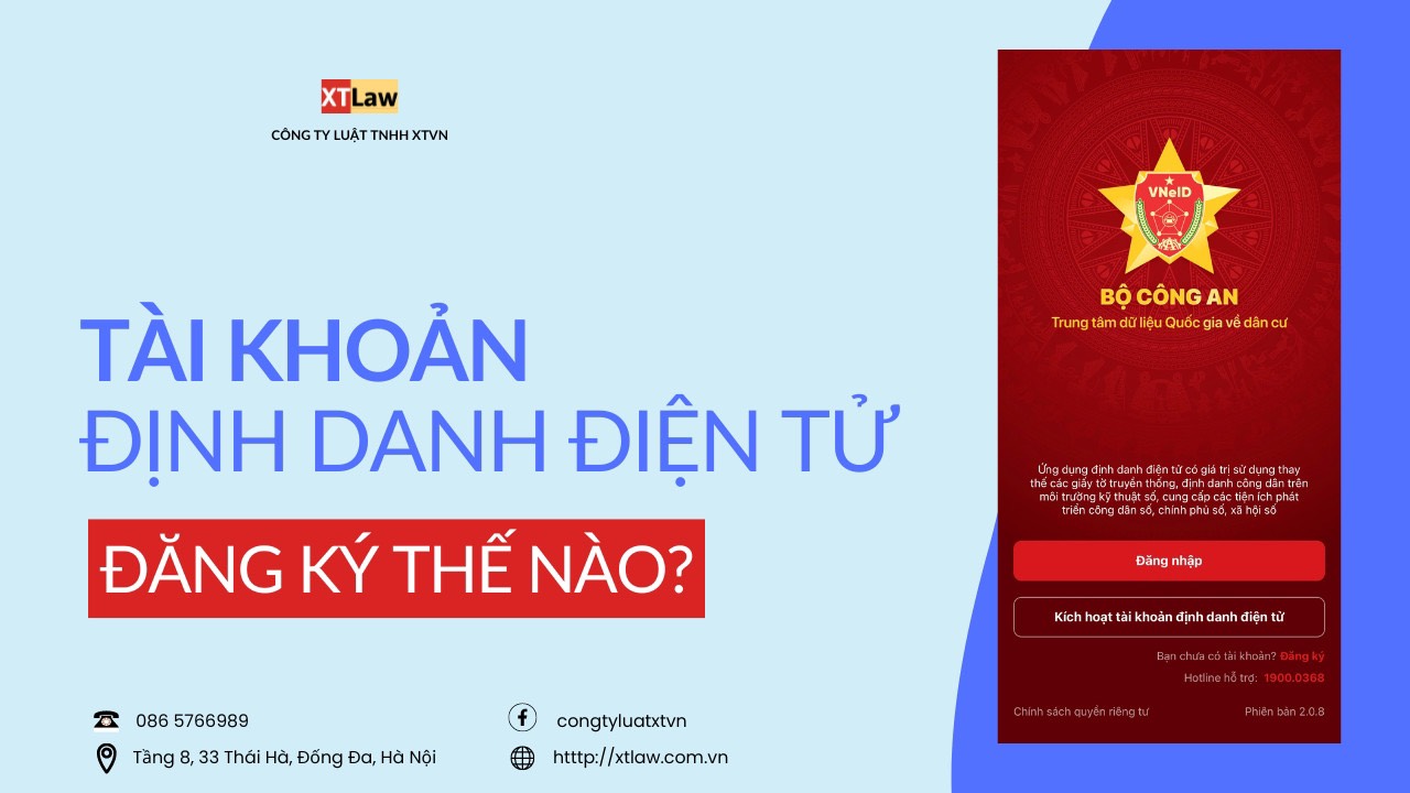 Hướng dẫn đăng ký tài khoản vneid (đăng ký tài khoản)