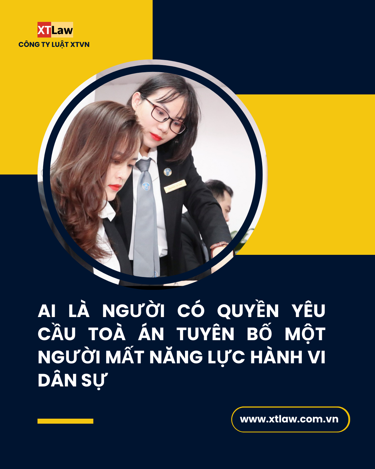 Ai là người có quyền yêu cầu toà án tuyên bố một người mất năng lực hành vi dân sự?