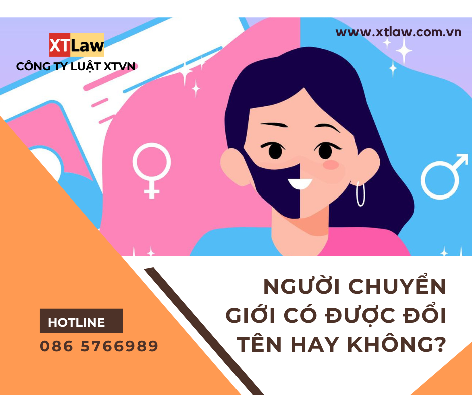 Người chuyển giới có được đổi tên hay không?
