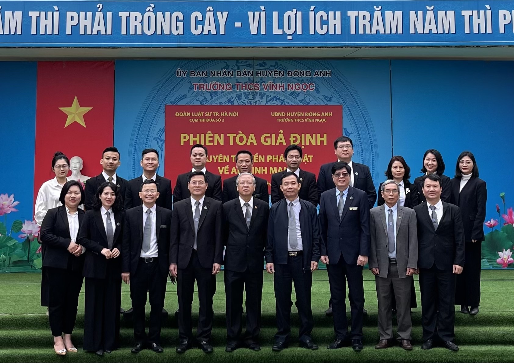 Cụm thi đua số 2 – Đoàn luật sư TP. Hà Nội tuyên truyền pháp luật tại trường học