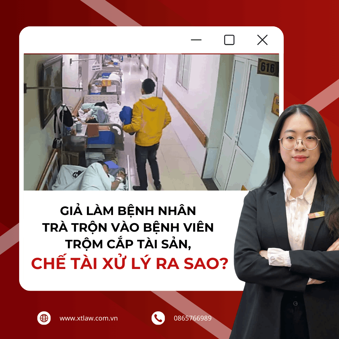 Giả làm bệnh nhân trà trộn vào bệnh viên trộm cắp tài sản, chế tài xử lý ra sao?