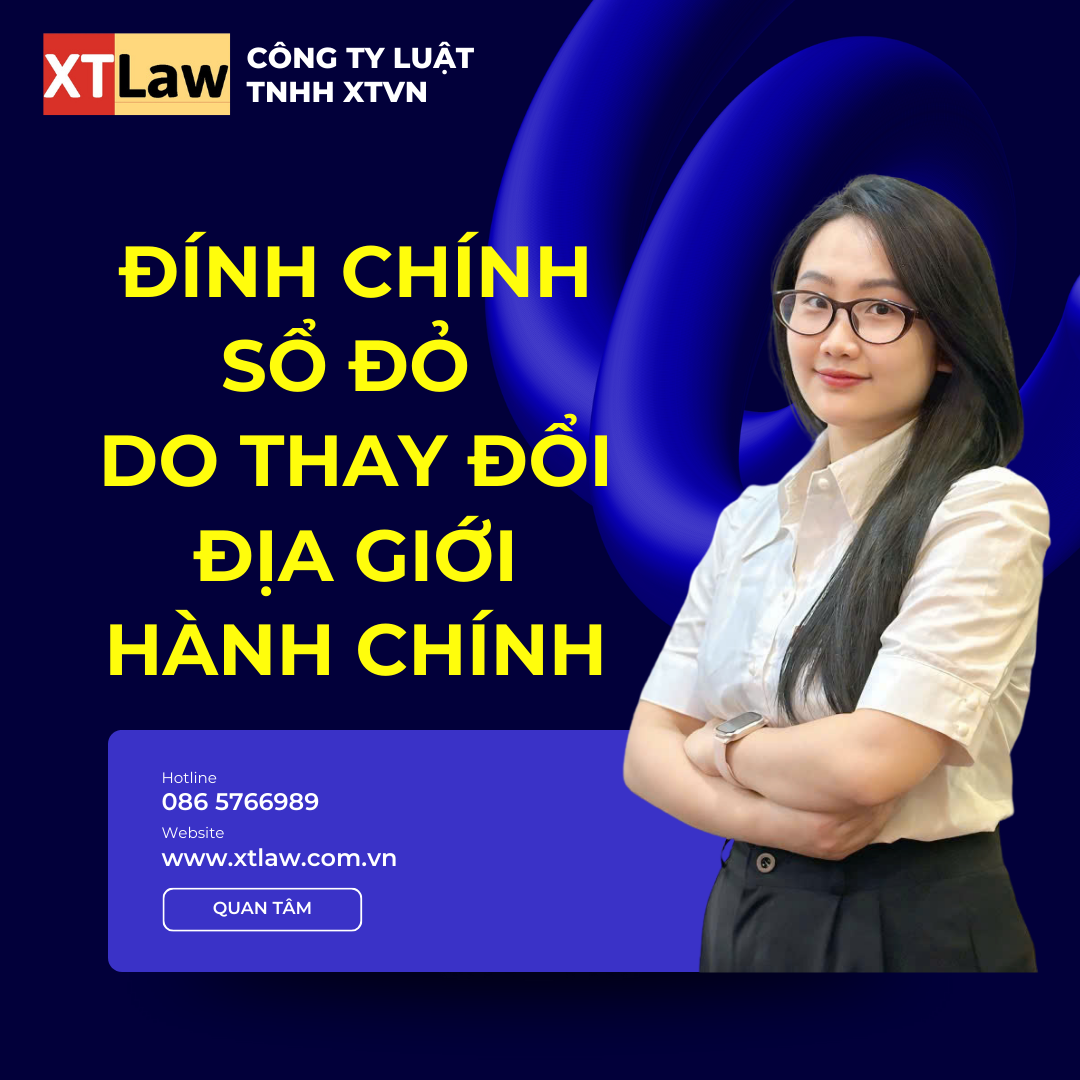 Đính chính sổ đỏ do thay đổi địa giới hành chính