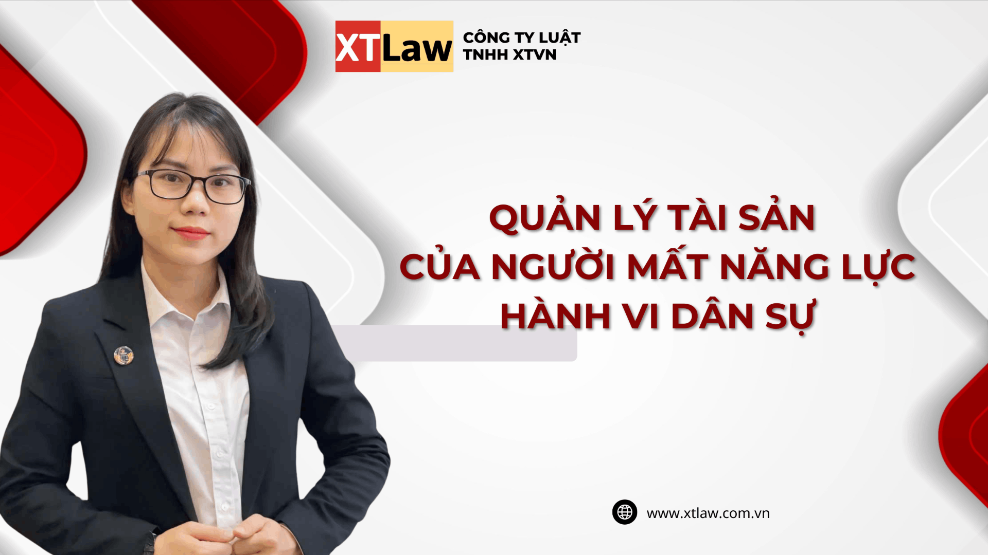 Vấn đề quản lý tài sản của người mất năng lực hành vi dân sự