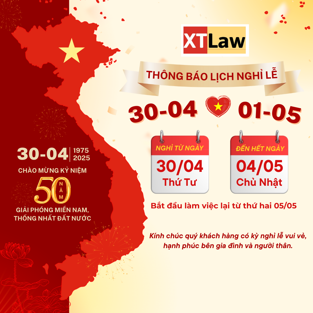 THÔNG BÁO LỊCH NGHỈ LỄ GIẢI PHÓNG MIỀN NAM 30/4 VÀ QUỐC TẾ LAO ĐỘNG 1/5
