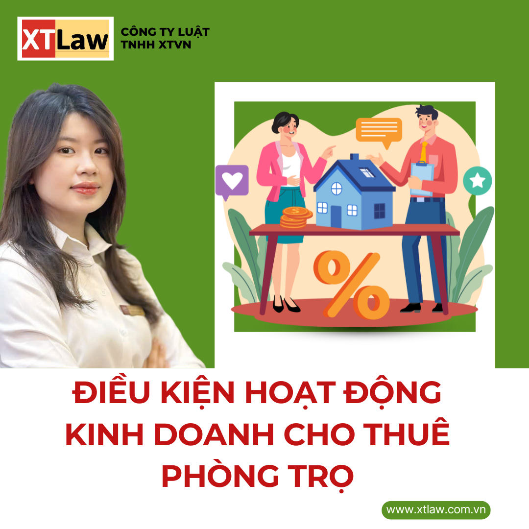 ĐIỀU KIỆN HOẠT ĐỘNG KINH DOANH CHO THUÊ PHÒNG TRỌ