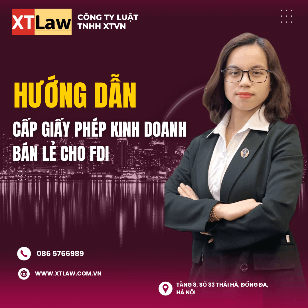 HƯỚNG DẪN CẤP GIẤY PHÉP KINH DOANH BÁN LẺ CHO FDI