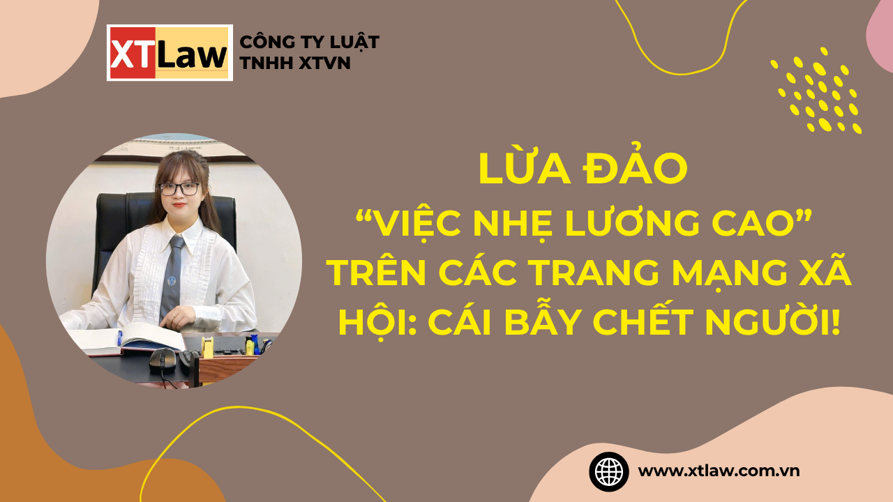LỪA ĐẢO “VIỆC NHẸ LƯƠNG CAO” TRÊN CÁC TRANG MẠNG XÃ HỘI: CÁI BẪY CHẾT NGƯỜI!