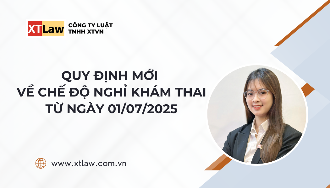QUY ĐỊNH MỚI VỀ CHẾ ĐỘ NGHỈ KHÁM THAI TỪ NGÀY 01/07/2025